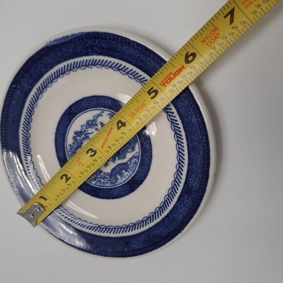 Vintage Syracuse China Old Cathay Tea Bread Plate Blue White Replacement Decor - Picture 3 of 5